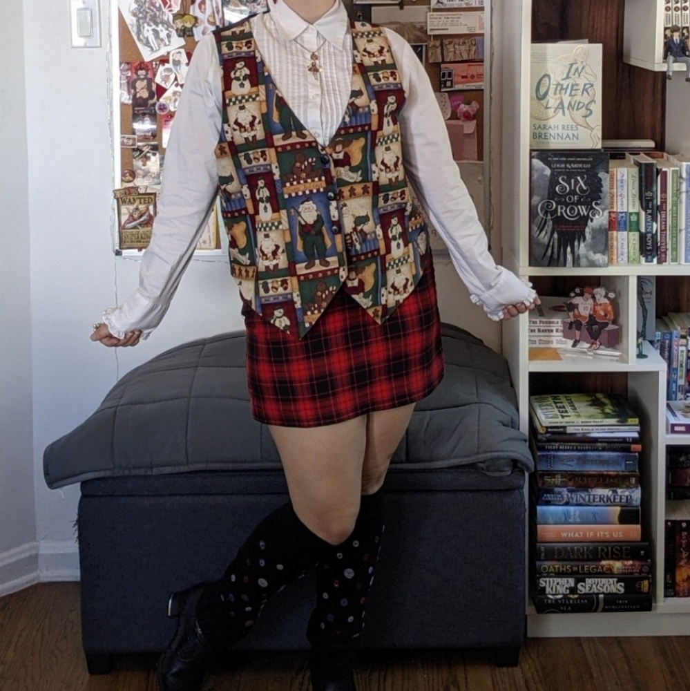Vintage Christmas Vest